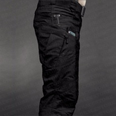 [Murah] Celana panjang Kargo Warna Hitam / model Blackhawk Tactical (Outdoor, Hunting, Airsoft)