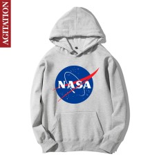 Musim Gugur atau Musim Dingin Tren Pria Tutup Kepala Hoodie Sweater On Tanpa Kancing Kaos Sweater (Abu-abu)