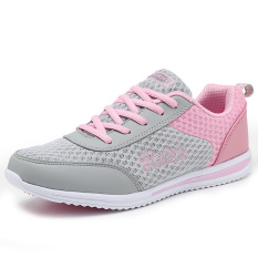 Sepatu Cortez Nike Musim Semi Baru Sepatu Lari Perempuan Ringan (958 Bubuk Abu-abu)