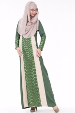 Muslim Abaya Dress for Women Islamic Clothing Muslim Women Malaysia Hijab Abaya Dubai Indonesia Hjjiab Muslim Abaya - intl
