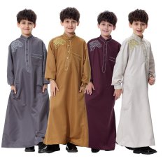 Muslim Arab Teenage Boy's Jubah-Intl