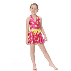 Muslim Anak Swimsuit Cepat Kering Islam Girl's Swimming Dress Beachwear Sederhana Mandi Suits-Intl
