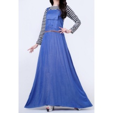 My Straw - Maxi Denim Nurhaliza + inner 2 in 1 Bright Blue