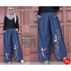 N 54691 VIOLA KULOT CELANA WANITA DEWASA MURAH MODIS CEWEK KEKINIAN GROSIR TANAH ABANG