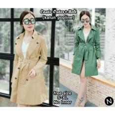 N 6781 COATS OUTER BAJU WANITA DEWASA MURAH MODIS TERBARU CEWEK KEKINIAN GROSIR TANAH ABANG