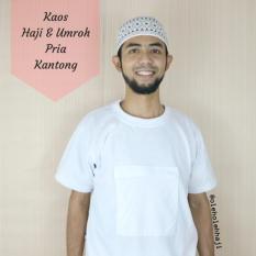 Nabawi Kaos Haji Pria Kantong Lengan Pendek XXL