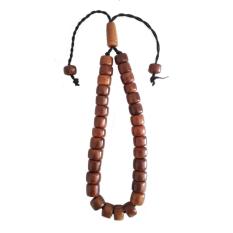 Nabawi Tasbih Gelang Kokka Koka Original Kauka Kaukah Asli Cokelat
