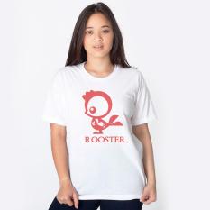 Nakedlily T-Shirt Rooster - White