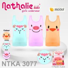NathalieKids 3 Pcs Singlet Animal Anak Wanita NTKA 3077