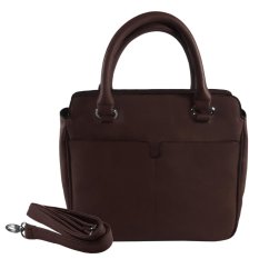 Nava Hand Bag Elegant - Coklat Tua