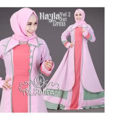 Nayla vol 2 set gamis pashmina by az zahra
