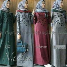 NAZLAN DRESS/GAMIS MUSLIM/ BAJU MURAH/PAKAIAN MURAH WANITA/DRESS MURAH/MAXY MURAH/TANAH ABANG