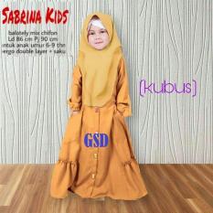 NCR-Baju Muslim Anak/Baju Gamis Anak/Gamis Sabrina Kid