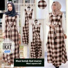 NCR - Gamis Santai / Maxi Square Tali Merah Hati