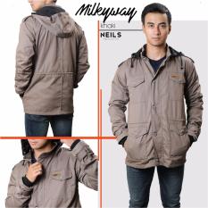 NEILS JAKET PARKA PRIA MILKYWAY - KHAKI