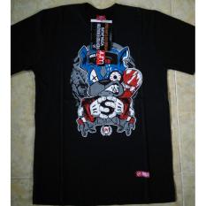 Nevalium Kaos Distro Hitam Ukuran Large