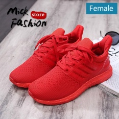 Baru Kedatangan Indonesia Ngumpul Di Sini Sepatu Pola Korea Olahraga Sepatu Kasual Lari Pria Shoestravel Sepatu Uniseks Sneakers (Wanita Ukuran: 35-40/Merah)-Internasional