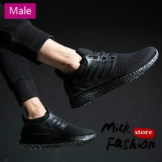 Baru Kedatangan Indonesia Ngumpul Di Sini Sepatu Pola Korea Olahraga Sepatu Kasual Lari Pria Shoestravel Sepatu Uniseks Sneakers (Pria Ukuran: 39-45/Hitam)-Internasional