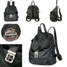 NEW ARRIVAL+BEST SELLER QT1409 Black TAS IMPORT WANITA MURAH KOREA STYLE