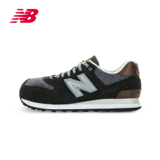 New Balance Ml574bcb Netral Seri Berlari Olahraga Sepatu (Karbon Hitam)