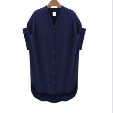 Baru Eropa dan Amerika Kepribadian Ukuran Besar Lengan Pendek Shirt Kualitas Keren Fashion Shirt Super Tipis-Intl