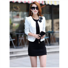 Model Jaket Perempuan Jaket Dasar 2017 Setelan Lengan Baju Kardigan Wanita Mengisap Gugur Ukuran Better Kasual Merek Mantel Blaser Jaket Wanita Putih
