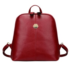 Baru Fashion Wanita PU Kulit Mini Backpack Ransel Girls Tas Sekolah-Intl