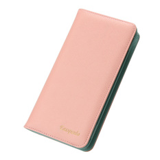 New Fashion Wanita Panjang Ukuran Dompet Kulit PU Kapasitas Besar Zipper Kartu