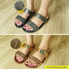 New!! Fitflop Lulu Slide Swarovski
