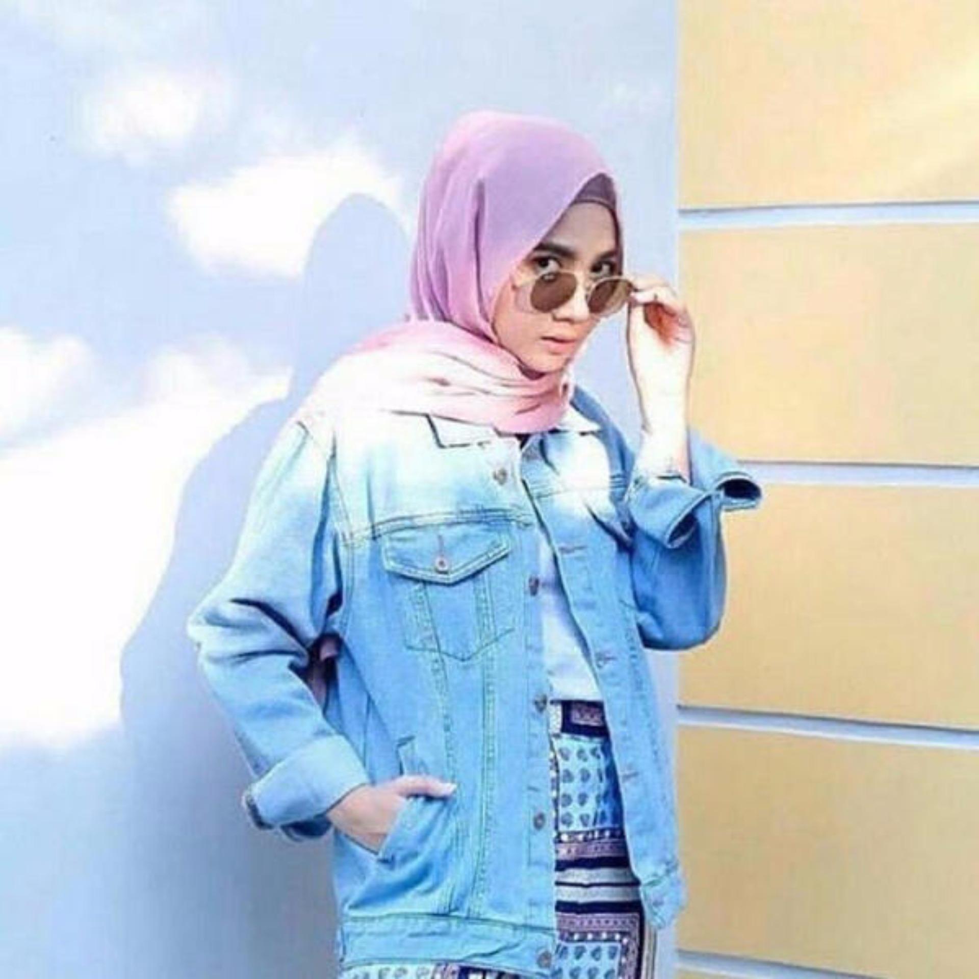 New Jaket Denim Women Oversize Original POPTASTIC