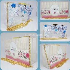 New Koleksi Terbaru Glass Clutch / Acrylic Clutch / Tas Pesta List Plastik Katalog Indomie