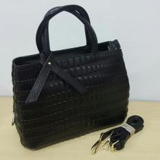 New Koleksi Terbaru Tas Hand Bag Wanita Fashion Premium #9508 Import Hongkong Kulit Asli