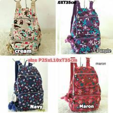 New Koleksi Terbaru Tas Ransel Kipling Motif Small