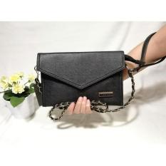 New Koleksi Terbaru Tas Selempang Clutch Wanita Ck Charles Keith Warna Hitam Cokelat Abu