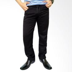 New Lois Celana Panjang Jeans Pria Original - Black