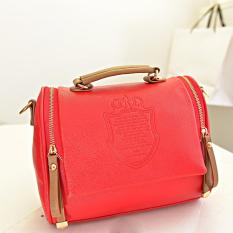 Baru Retro Gaya Inggris Female Handbag Paket Bahu Wanita Slope Di Tas 7 Warna-Intl
