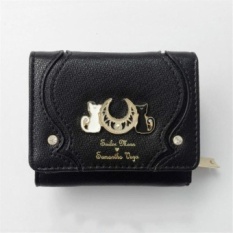 Baru Samantha Vega Sailor Moon 20Th Ulang Tahun Luna Cat Coin Bagpurse Dompet-Warna Hitam-Intl