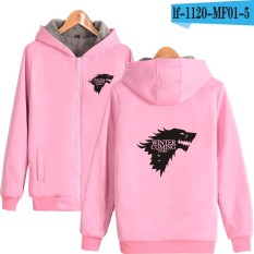 Baru Song dari Es dan Api Kepala Pria Sweater Hoodie Penebalan-Internasional