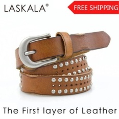 Gaya Baru Gaya Baru Fashion Unik Antik Belt Lapisan PERTAMA dari KULIT untuk Pria atau Wanita Grosir Juga-Intl