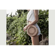 NEW TAS ROTAN BALI BULAT CANTIK RAISA/ROTTAN /TAS SELEMPANG WANITA/TAS SELEMPANG ROTAN/TAS PREMIUM TERBARU