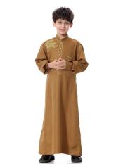 Terbaru Orang Tua-anak Muslim Muda Man National Costume Boys Arab Judas Remaja Jubah Gaya Pakaian-unta-Internasional