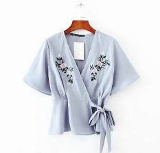 Newone shop kimono motif bunga / fashion wanita / baju murah wanita