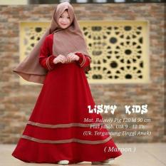 Newone shop Listy gamis syari anak wanita fashion muslim anak