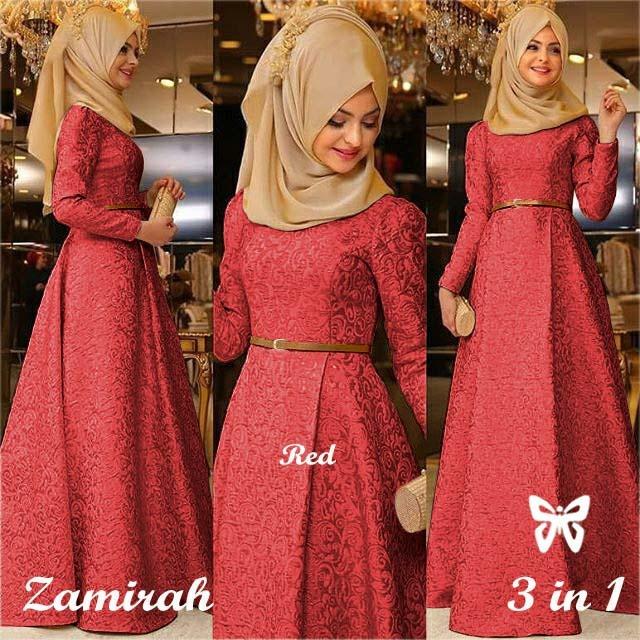 Newone shop Zamirah maxi dress wanita embos gamis syari wanita fashion muslim wanita Newone shop Zamirah maxi dress wanita embos gamis syari wanita fashion muslim wanita
