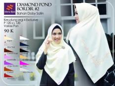 NIBRAS HIJAB DIAMOND POND BORDIR -2