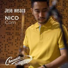 NICO Corn - Baju Pria Crocodile Men Polo Shirt - Bahan Katun 100% Cotton - KHUSUS PENJUALAN ONLINE