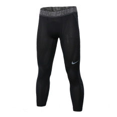 Nike Ketat Bernapas Berjalan Kebugaran Celana Celana Celana Panjang (828164-010)