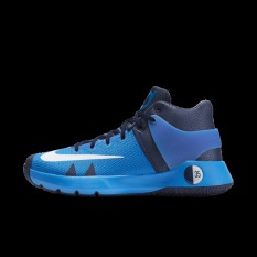 LAKI-LAKI KD TREY 5 IV EP SEPATU FOTO BIRU 844573-484 US7-11 09'