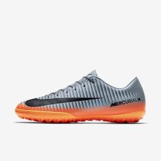 NIKE Pria MERCURIALX Kemenangan VI CR7 TF Sepatu Sepak Bola Keren Abu-abu 852530-001 US7-11 04'