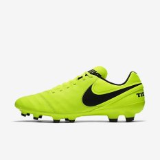 NIKE PRIA TIEMPO GENIO II LEATHER FG SEPATU SEPAK BOLA VOLT 819213-707 US7-11 02'